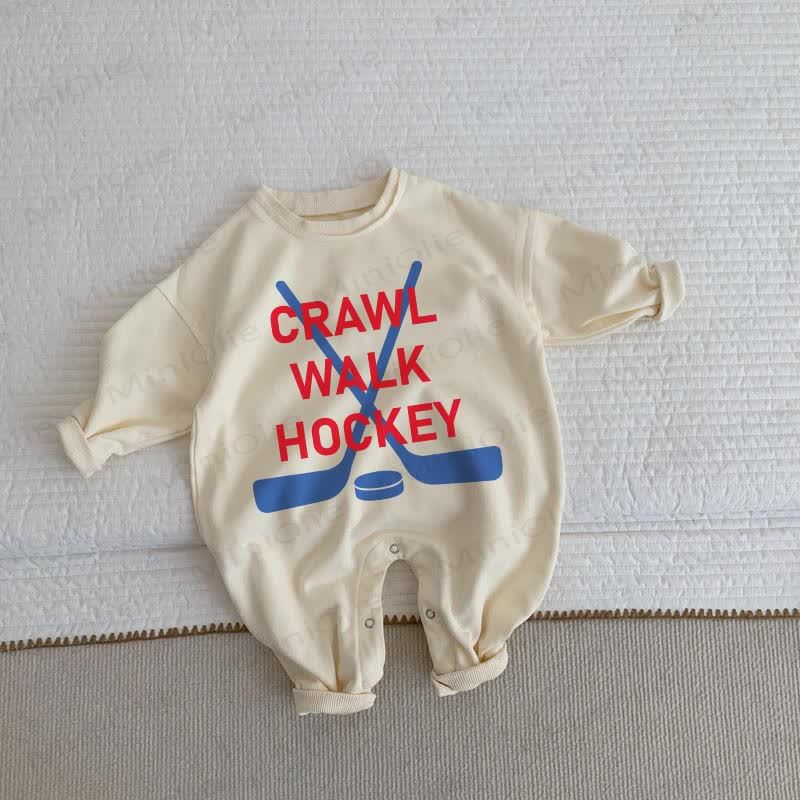 Baby , CRAWL WALK HOCKEY, Beige - Beige - 2-3J - image 1