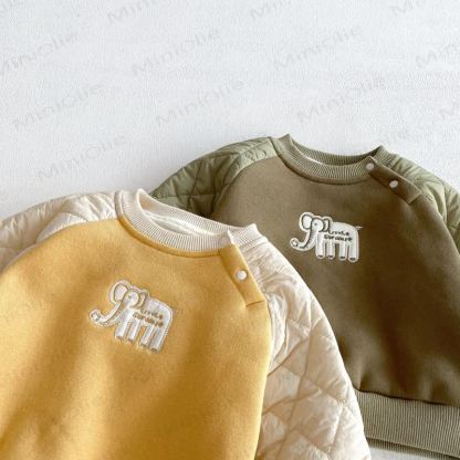 Baby Kleinkind Elefanten Vlies gefüttertes 2-teiliges Set - image 12