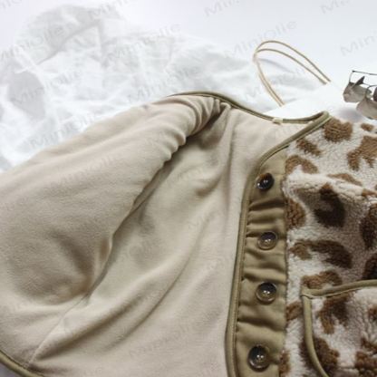 Kind - Oberbekleidung mit V-Ausschnitt und Leopardenmuster - image 3