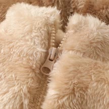 Baby Kleinkind Vlies Oberbekleidung mit Bär - image 4