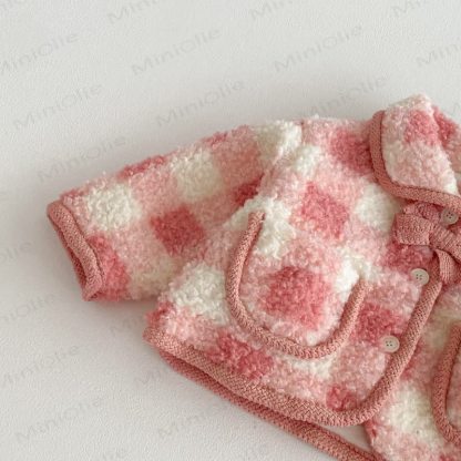 Vlies Oberbekleidung und Hose für Baby und Kleinkinder, rot-weiß Kleinkind - image 8