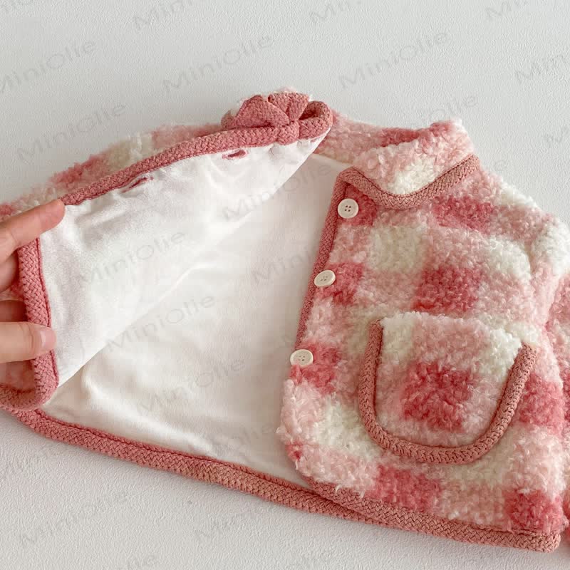 Vlies Oberbekleidung und Hose für Baby und Kleinkinder, rot-weiß Kleinkind - image 12