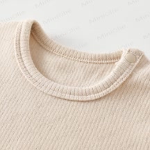 Baby Strampler in Einfarbig, Rundhalsausschnitt, bequem für Neugeboren - image 4