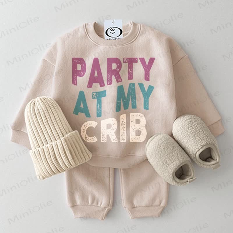 PARTY AT MY CRIB Baby Beige 2-teiliges Set - Beige - 2-3J - image 1