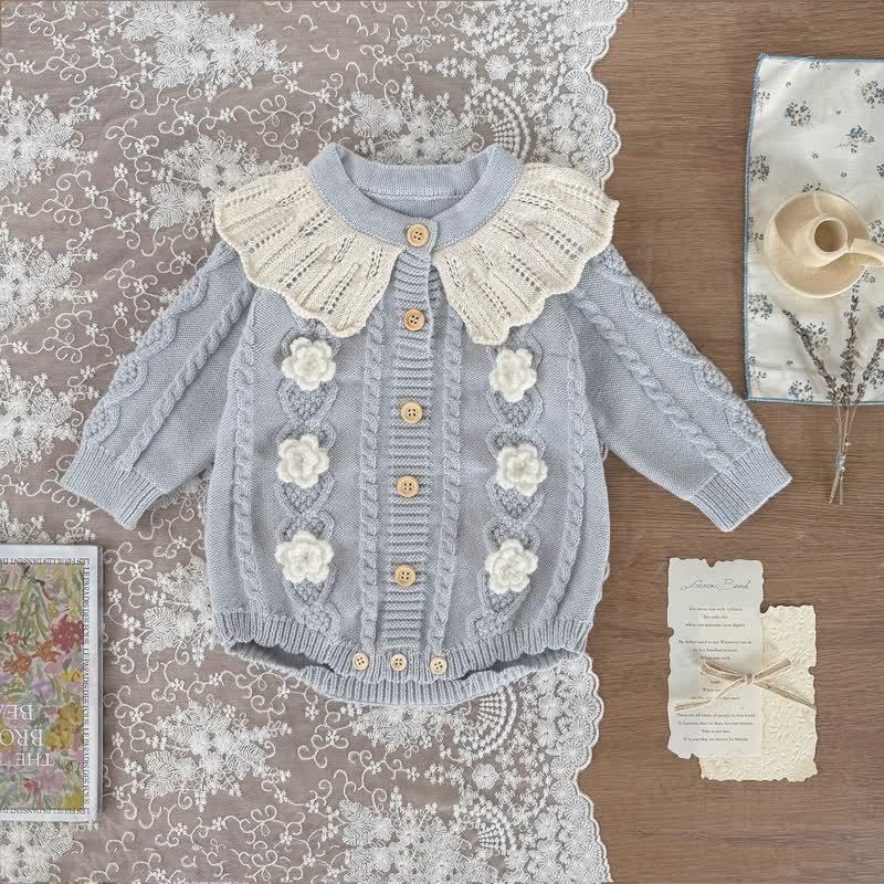 Baby Bodysuit mit Blume - image 2