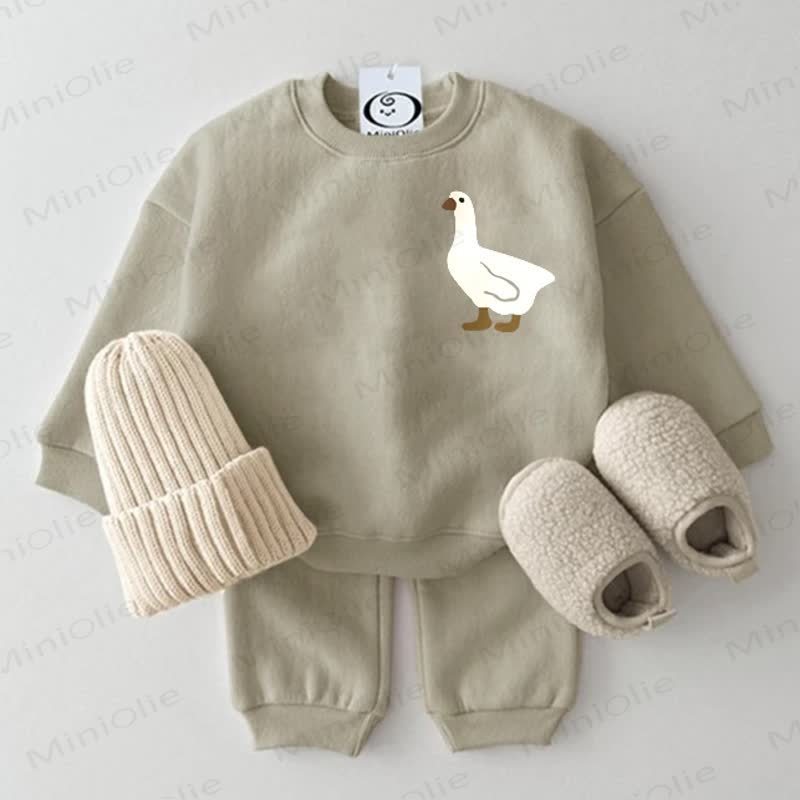 Baby Goose Grau Grün 2-teiliges Set - Grau Grün - 2-3J - image 1