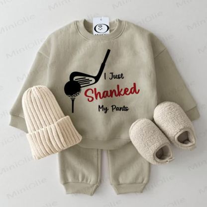 I JUST SHANKED MY PANTS Baby Golf Grau Grün 2-teiliges Set - Grau Grün - 2-3J - image 1