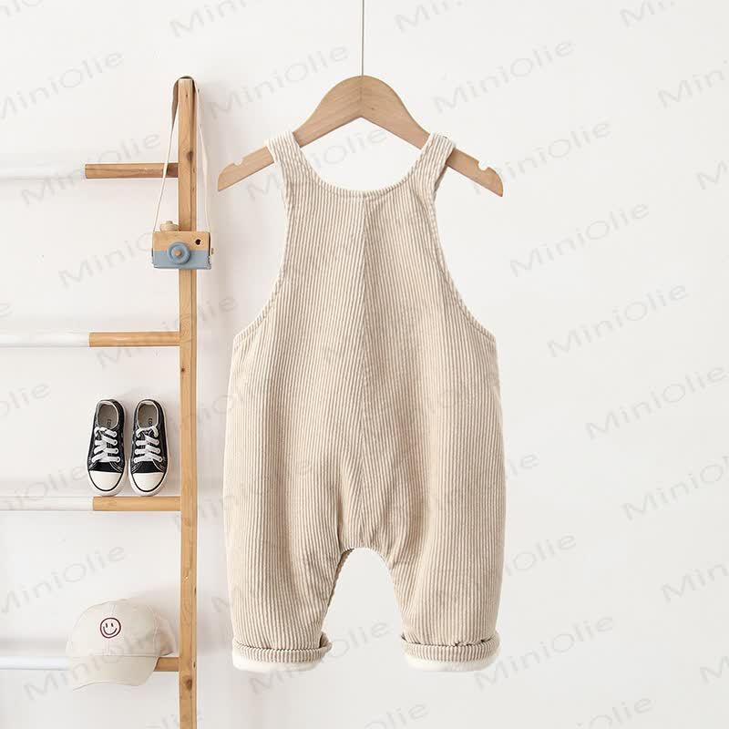 Baby und Kleinkind Overalls mit Tier , Cord und Vlies - image 3