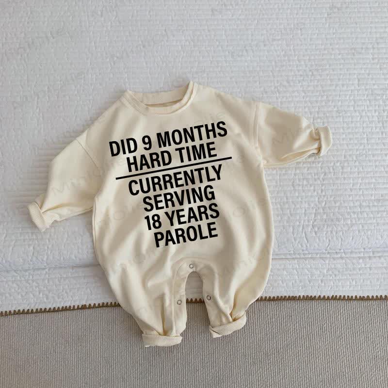 DID 9 MONTHS HARD TIME CURRENTLY SERVING 18 YEARS PAROLE Kleinkind - Kleinkind - Strampler. - Beige - 2-3J - image 1