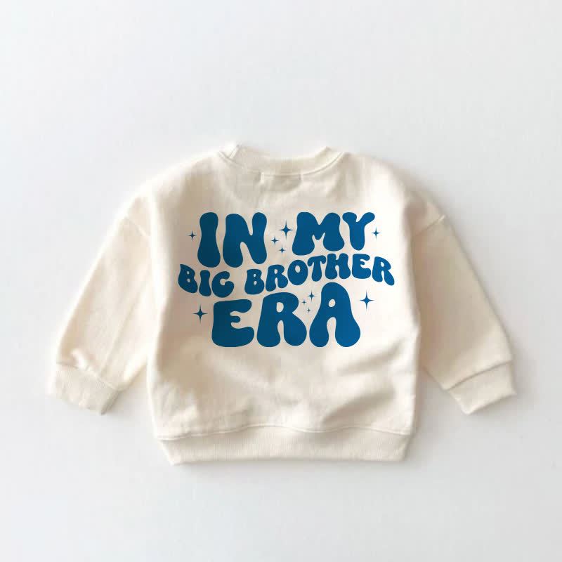 IN MY BIG BROTHER ERA Baby Cream Sweatshirt - image 2