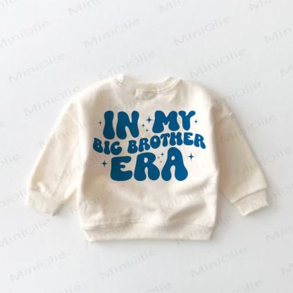 IN MY BIG BROTHER ERA Baby Cream Sweatshirt - image 2