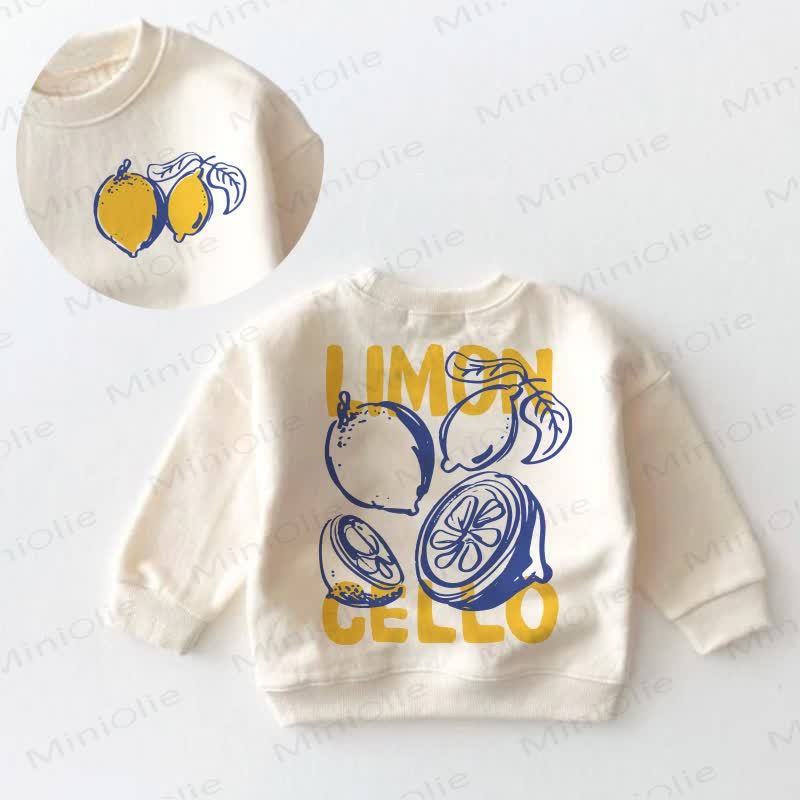 LIMON CELLO Baby Kleinkind Sweatshirt - Creme - 3-5J - image 1