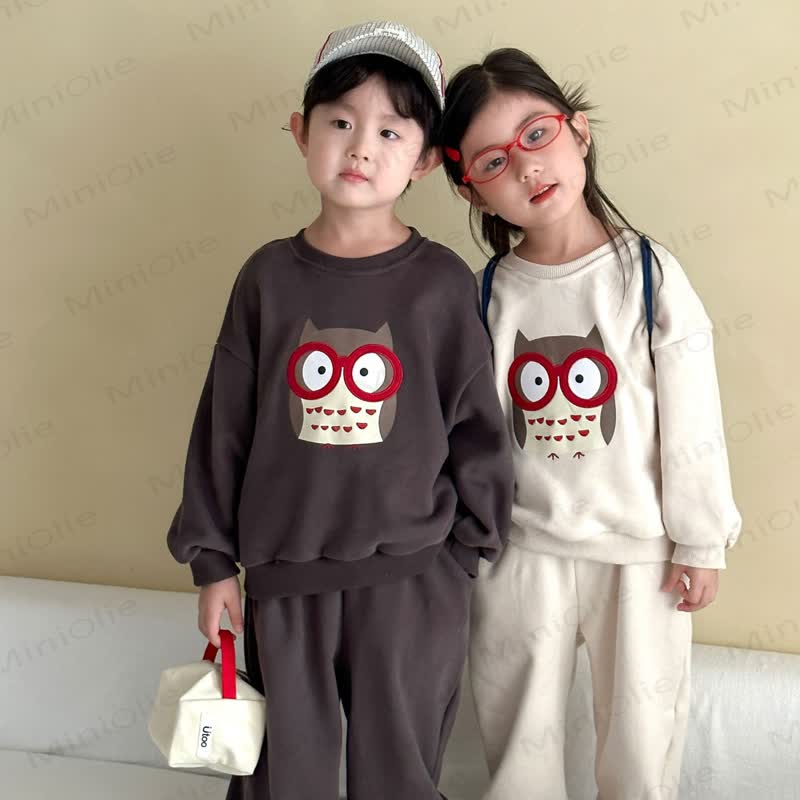 Kleinkind - Eulen-2-teiliges Set - image 2