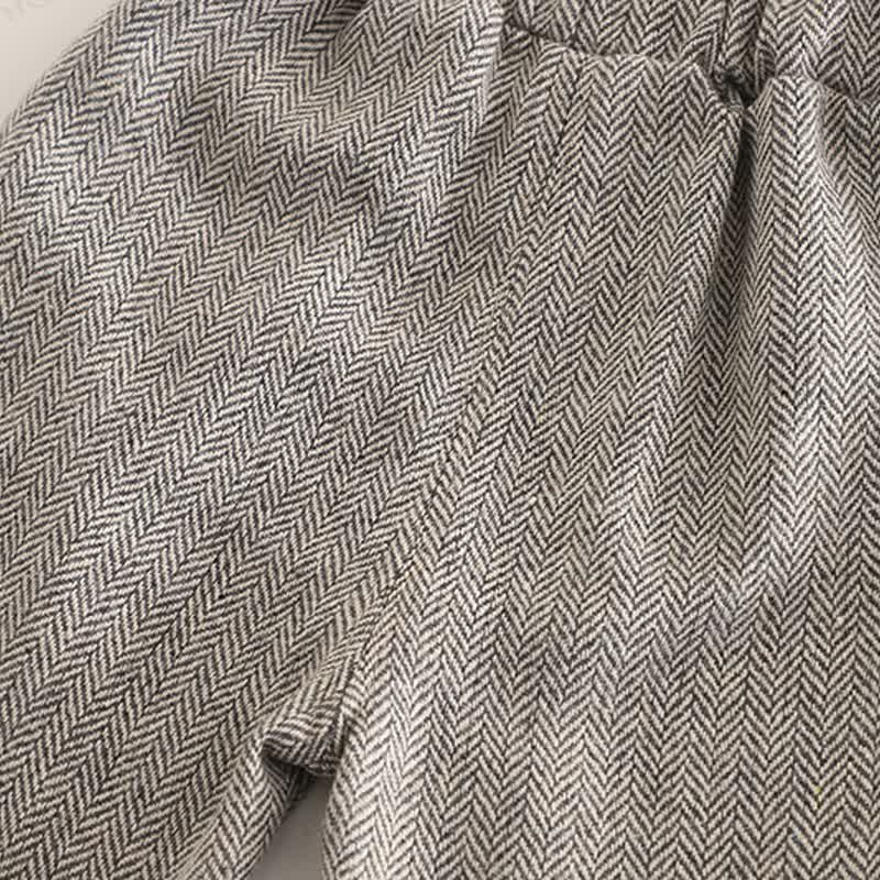 3-teiliges Set für Kleinkind : Weste mit Blume , Krawatte, Schulterknöpfen und Knopfleiste - image 14