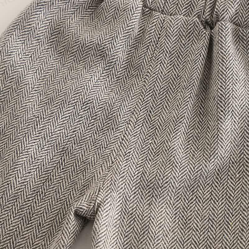 3-teiliges Set für Kleinkind : Weste mit Blume , Krawatte, Schulterknöpfen und Knopfleiste - image 14