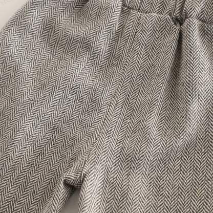 3-teiliges Set für Kleinkind : Weste mit Blume , Krawatte, Schulterknöpfen und Knopfleiste - image 14