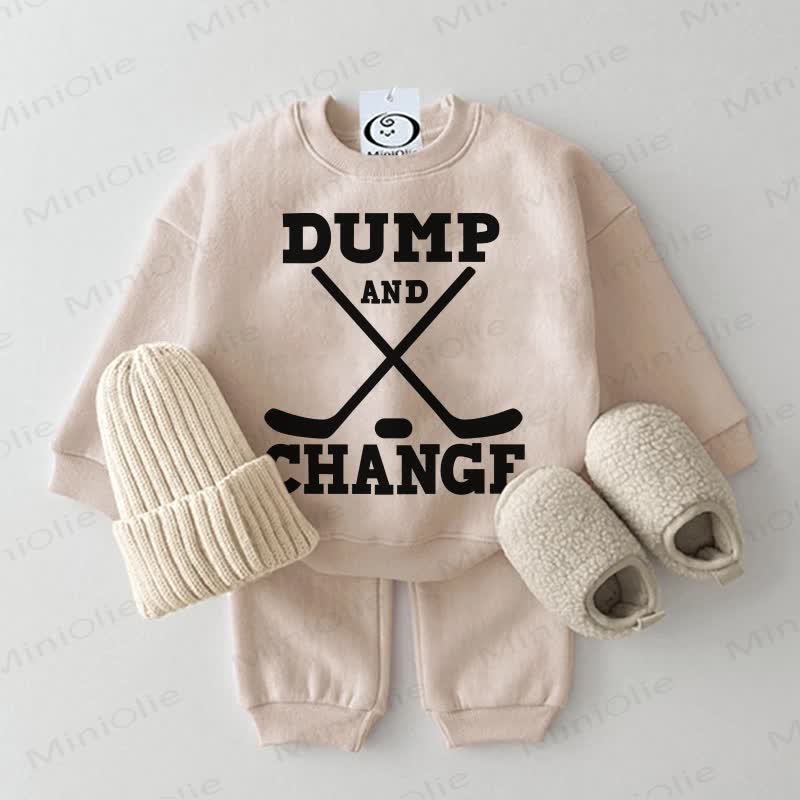 DUMP AND CHANGF Baby Beige 2-teiliges Set - Beige - 2-3J - image 1
