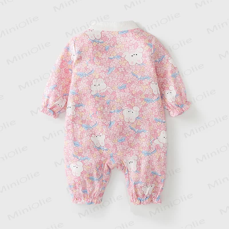 Baby - Strampler mit Hase für Mädchen - image 2