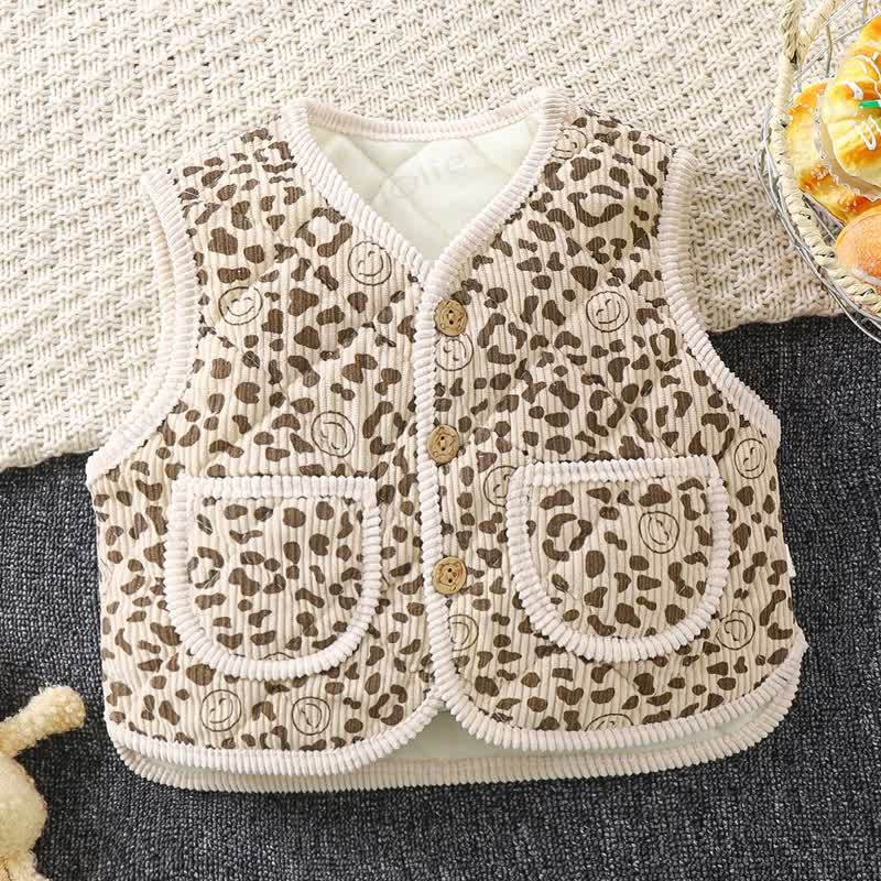 Baby Kleinkind Vlies /Jacke - Khaki - 5-7J - image 2