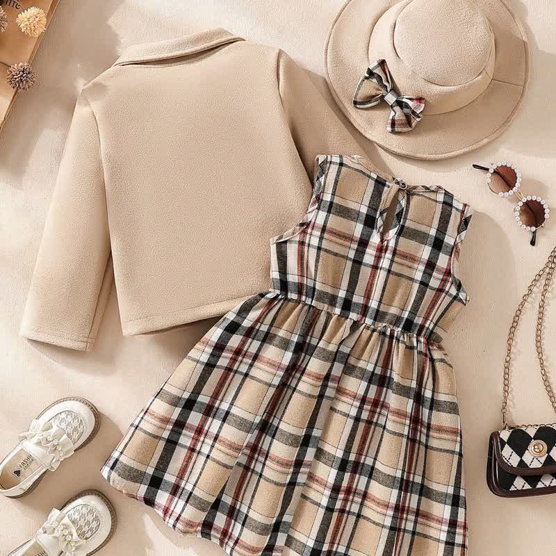 Kleinkind mit Schleife, Plaid, Kind - image 2