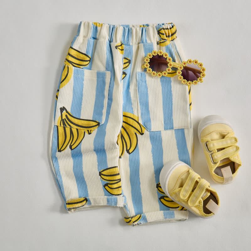 Blau Bananen Hose für Baby und Kleinkind - image 3
