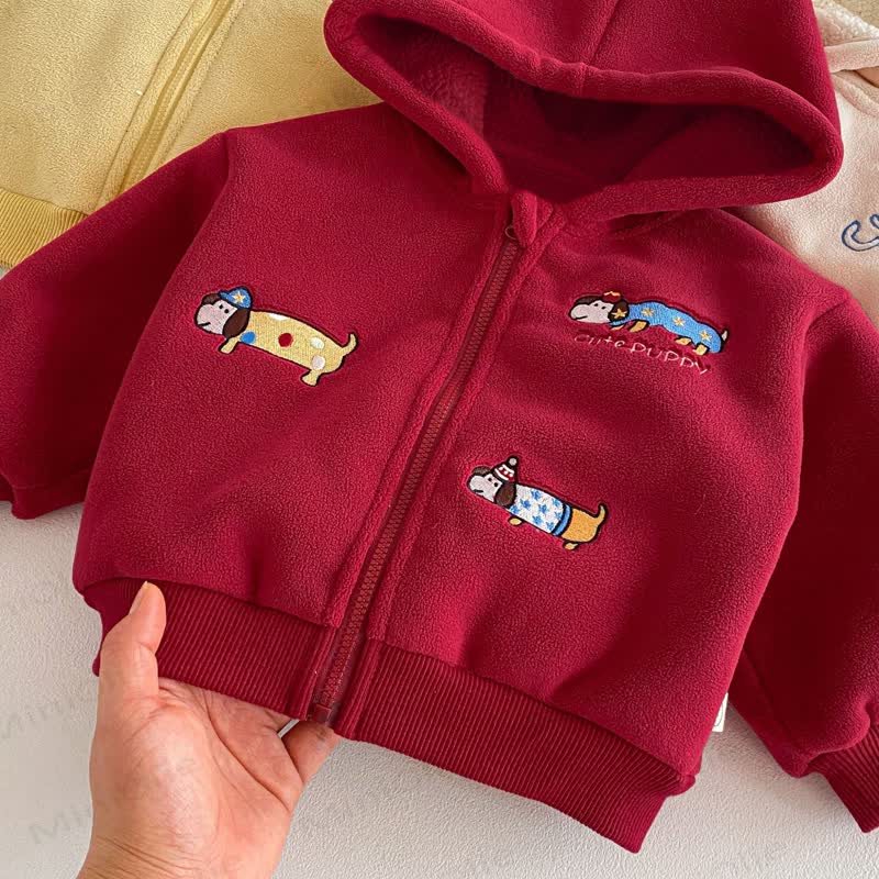 Gestickt Kapuzen Vlies mit Sternenmotiv für Baby und Kleinkind (Jungen ) - image 6