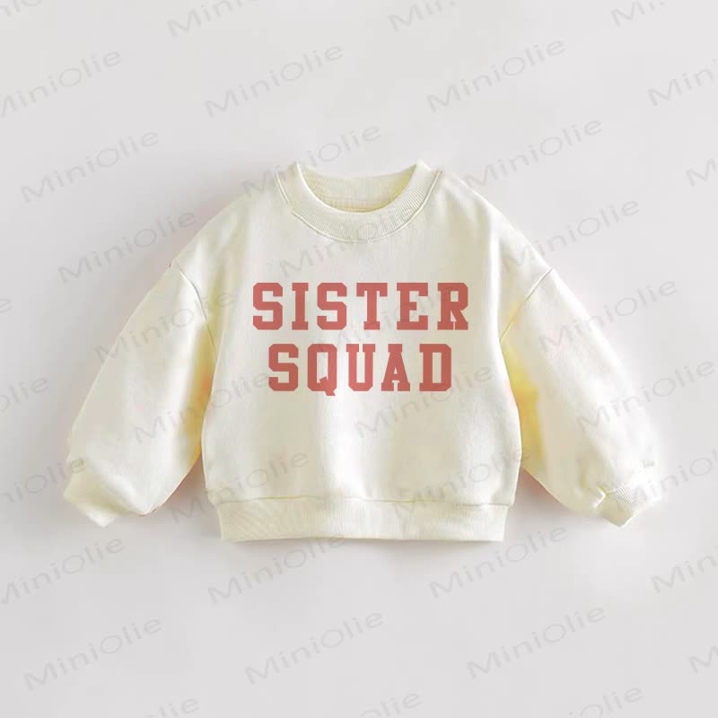 SISTER SQUAD Baby Kleinkind Sweatshirt - Creme - 3-5J - image 1