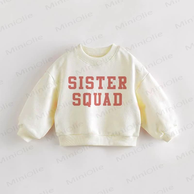 SISTER SQUAD Baby Kleinkind Sweatshirt - Creme - 3-5J - image 1