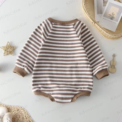Streifen Baby aus reiner Bodysuit - image 4