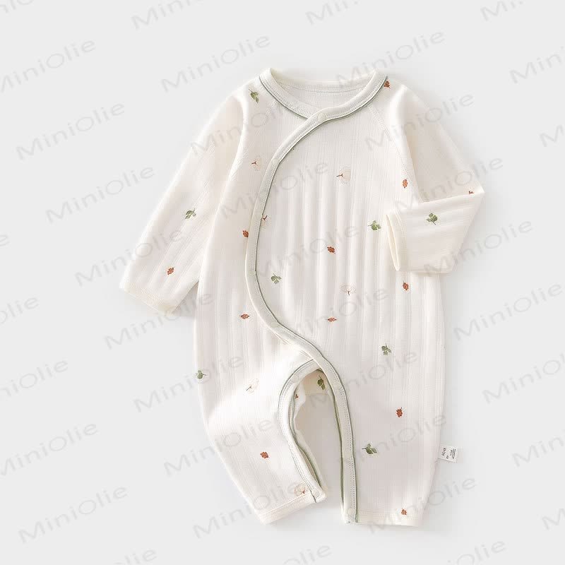 Baby Strampler mit Aufdruck für Neugeboren - Grün - 18-24M - image 1