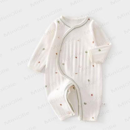 Baby Strampler mit Aufdruck für Neugeboren - Grün - 18-24M - image 1