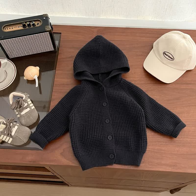 Baby Kleinkind Affen Vlies Schwarz Overalls & Pullover - Grauer Pullover - 3-5J - image 2