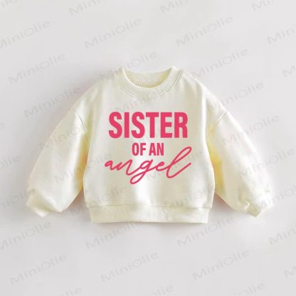 SISTER OF AN ANGEL Baby - Sweatshirt - Creme - 3-5J - image 1