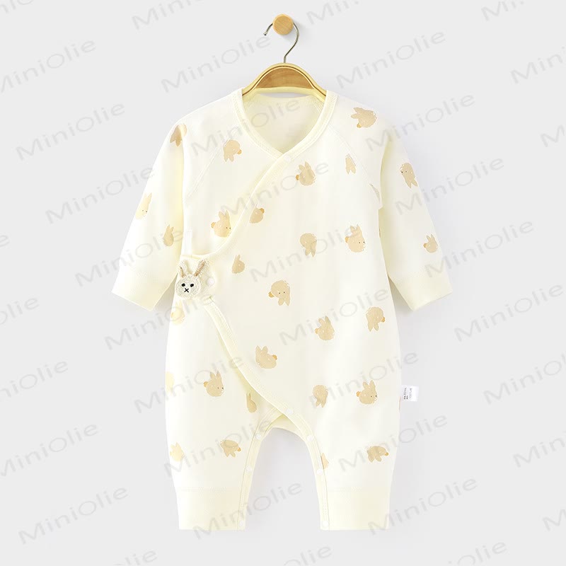 Baby Mini Hase Neugeboren Strampler - Beige - 3-6M - image 1