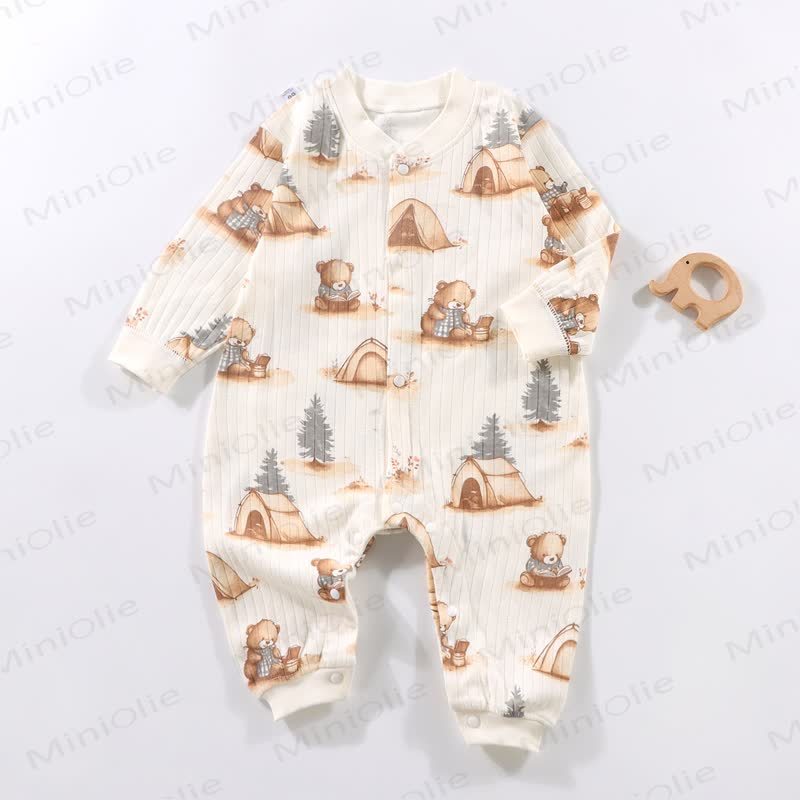 Baby Bär mit Pyjama für Neugeboren - Little Bär Camping - 18-24M - image 1