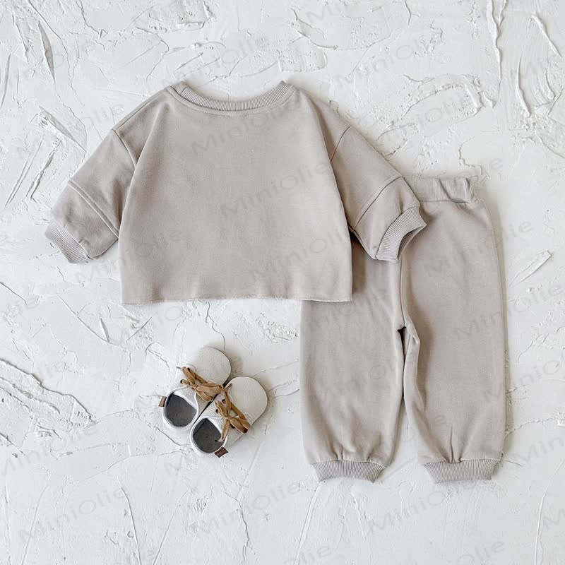 DINOSAUR Baby Junge Beige 2-teiliges Gestickt Set - image 6