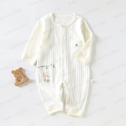 Baby Bär mit Pyjama - Gelb - 18-24M - image 2