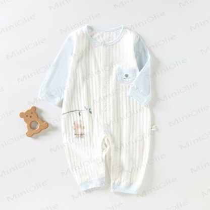 Baby Bär mit Pyjama - Blau - 18-24M - image 3