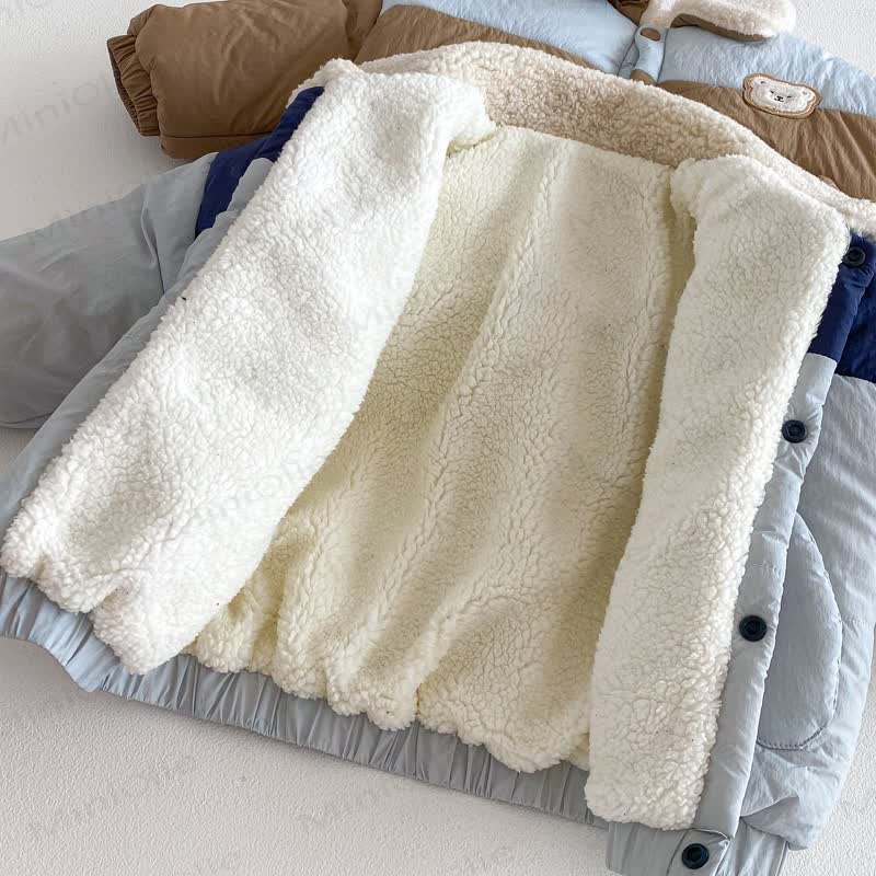 Baby und Kleinkind-Jungen Oberbekleidung mit Farbblock - Bär - image 8