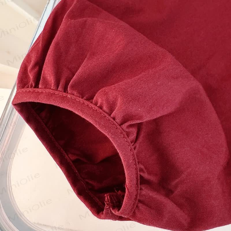 Baby Kleinkind Mädchen Set mit Süß Schleife, Mehrfarbig Punkt, 2-teilig - image 12