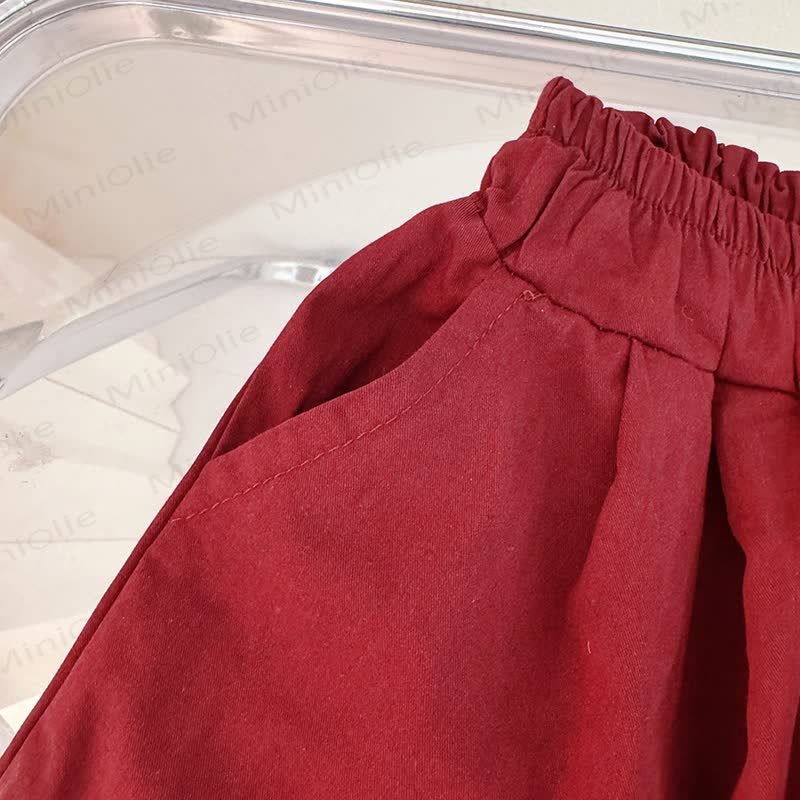 Baby Kleinkind Mädchen Set mit Süß Schleife, Mehrfarbig Punkt, 2-teilig - image 11