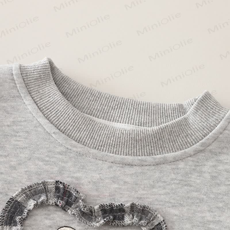 2-teiliges Set für Baby und Kleinkind, Plaid , Liebe - image 5