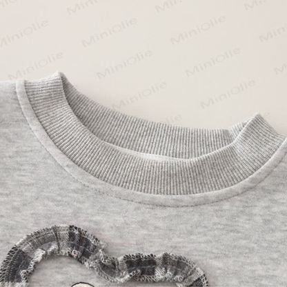 2-teiliges Set für Baby und Kleinkind, Plaid , Liebe - image 5