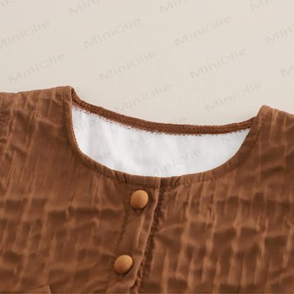 3-teiliges Set mit Schleife für Baby und Kleinkinder , Einfarbig , Mädchen - image 6