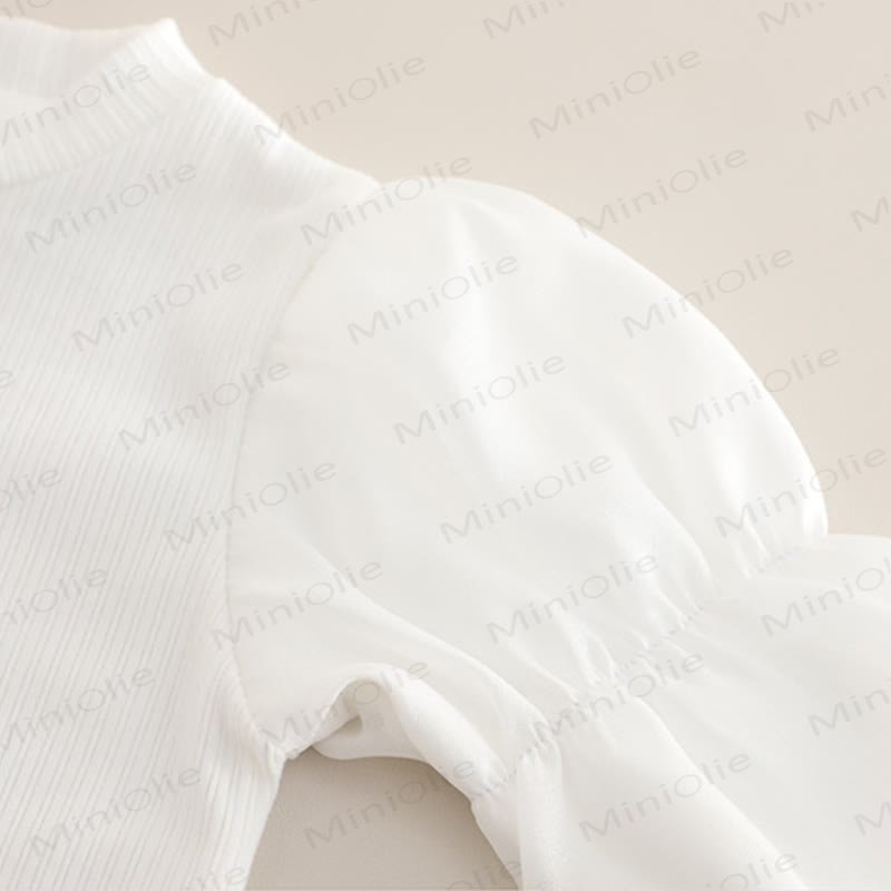 3-teiliges Set mit Schleife für Baby und Kleinkinder , Einfarbig , Mädchen - image 14