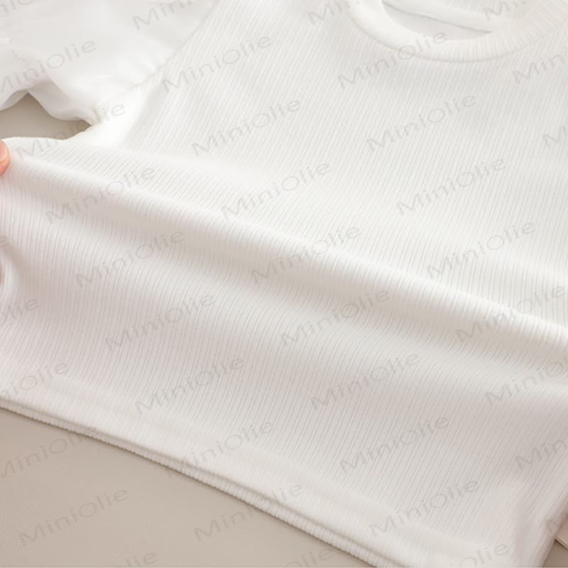 3-teiliges Set mit Schleife für Baby und Kleinkinder , Einfarbig , Mädchen - image 16