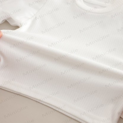 3-teiliges Set mit Schleife für Baby und Kleinkinder , Einfarbig , Mädchen - image 16