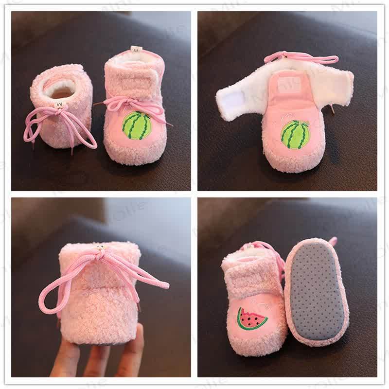Baby Obst Vlies -gefütterte Babyschuhe - image 5