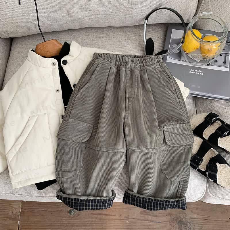 Cord für Baby und Kleinkind (Jungen), Hose Plaid - image 3