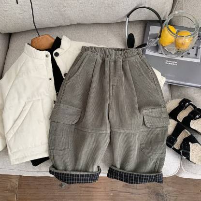 Cord für Baby und Kleinkind (Jungen), Hose Plaid - image 3